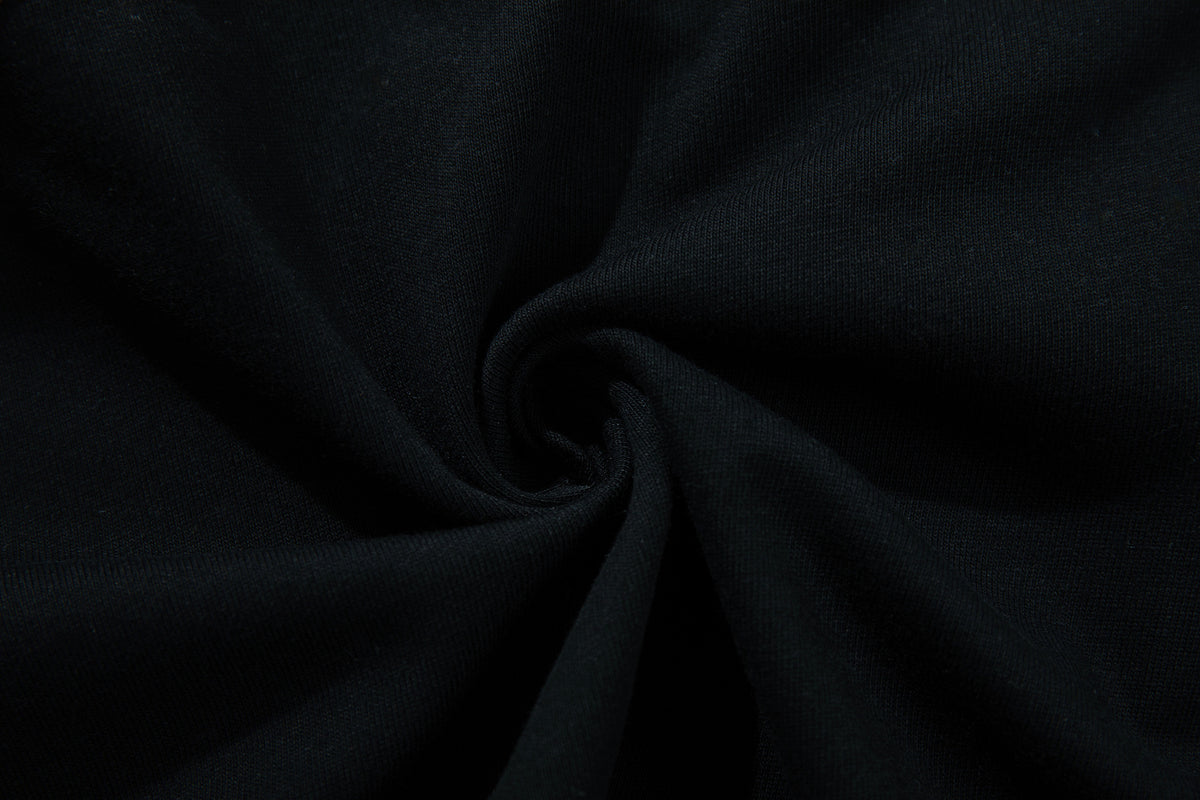 Contrast color printed short sleeves