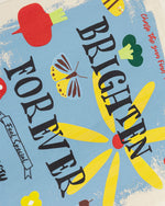 레트로 레터 프린트 반소매