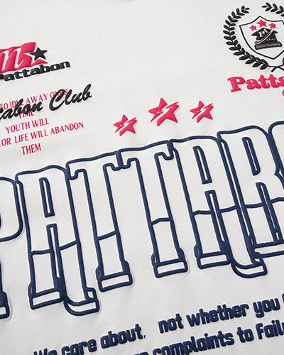 레터 프린트 반팔