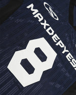 레트로 콘트라스트 반소매