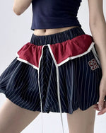 休閑設計感短裙