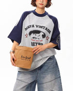 Colorblock Couple Short Sleeves