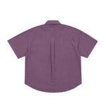 美式復古條紋襯衫