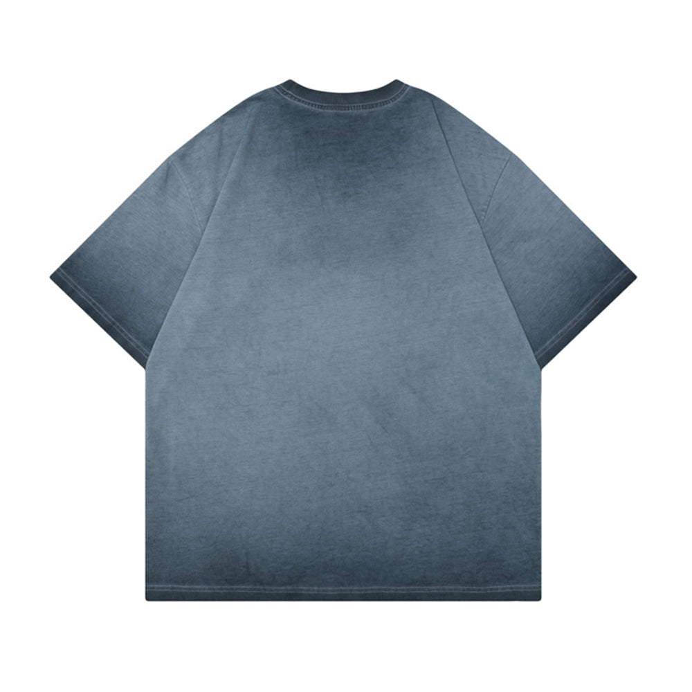 빈티지 프린트 반팔