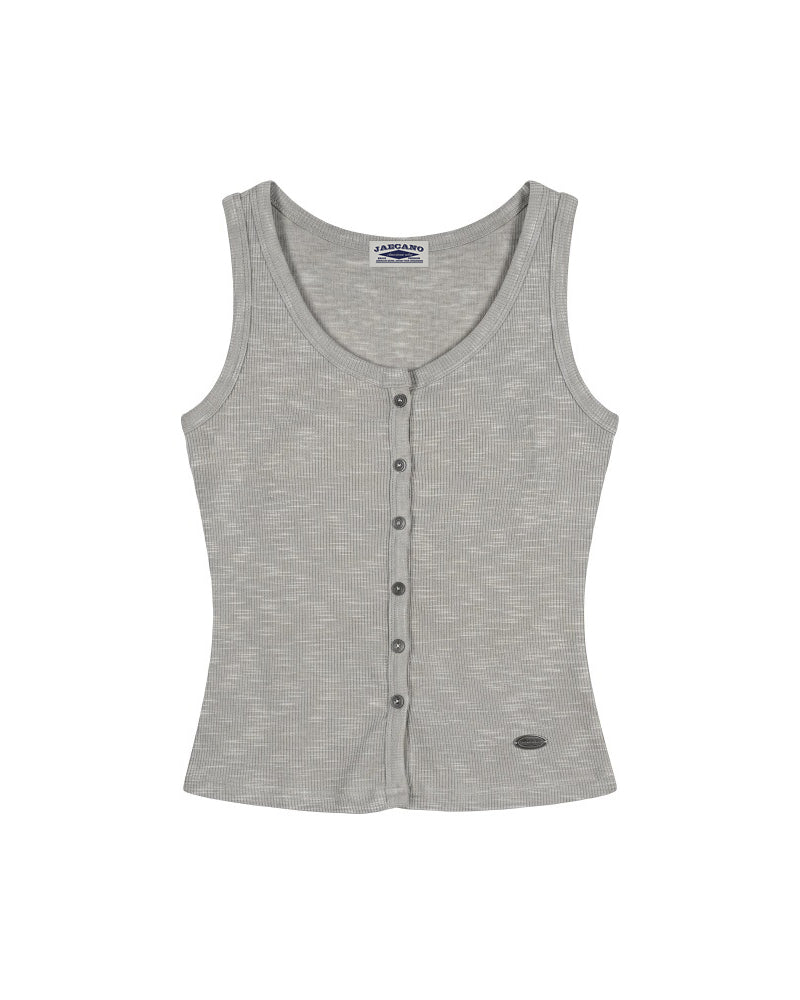 Simple and versatile sleeveless top (women's)