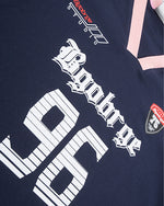 Retro simple loose short sleeves