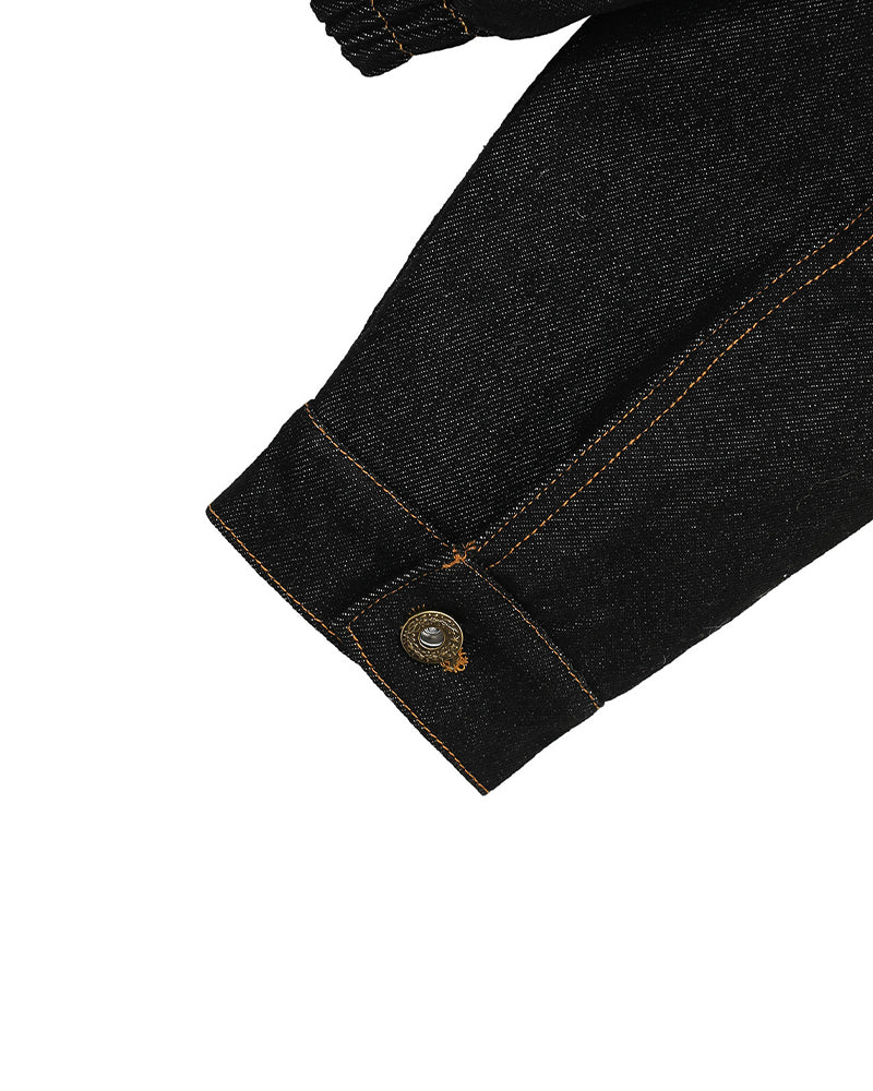 Retro hooded cotton jacket