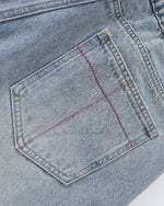 찢어진 밑단 반바지