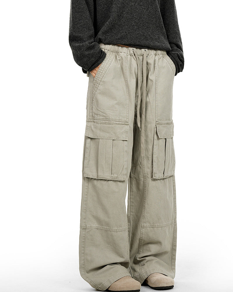 Retro cargo trousers