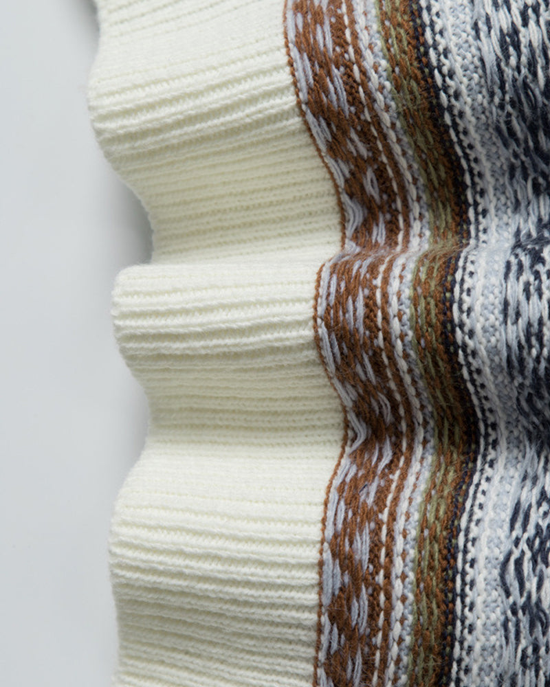 스트라이프 커플 니트웨어