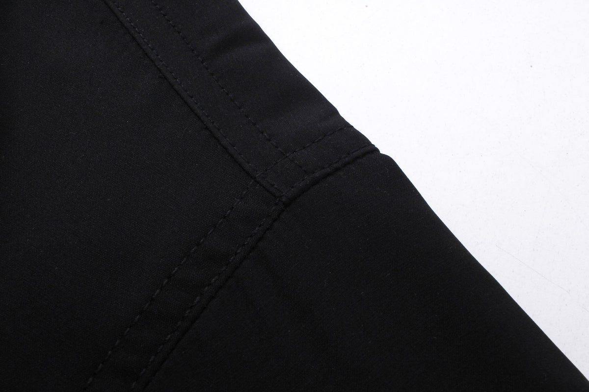 Retro trendy short-sleeved printed shirt