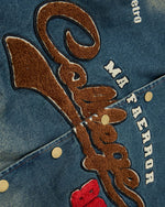 빈티지 워싱 데님 재킷