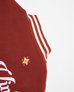 자수 컬러블록 재킷