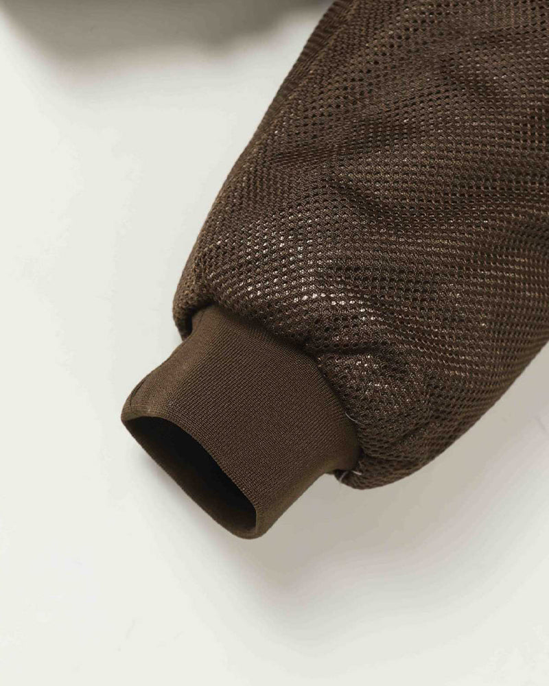 Unique color-blocked patchwork jacket