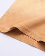 Washed casual short sleeves
