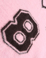 Retro contrasting color sweater