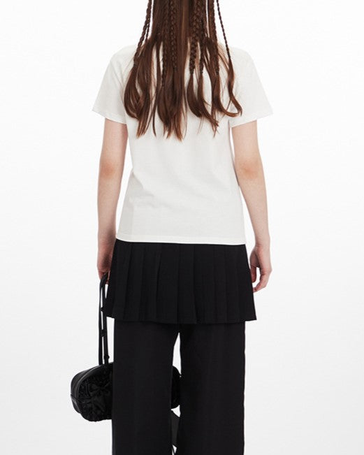 Retro cute short sleeves