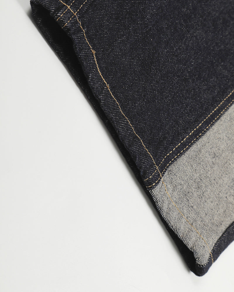 Retro patchwork jeans