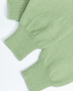 撞色可愛針織衫