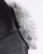 Retro cotton-padded jacket