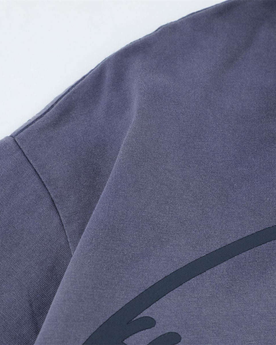 레트로 스프레이 페인트 반팔