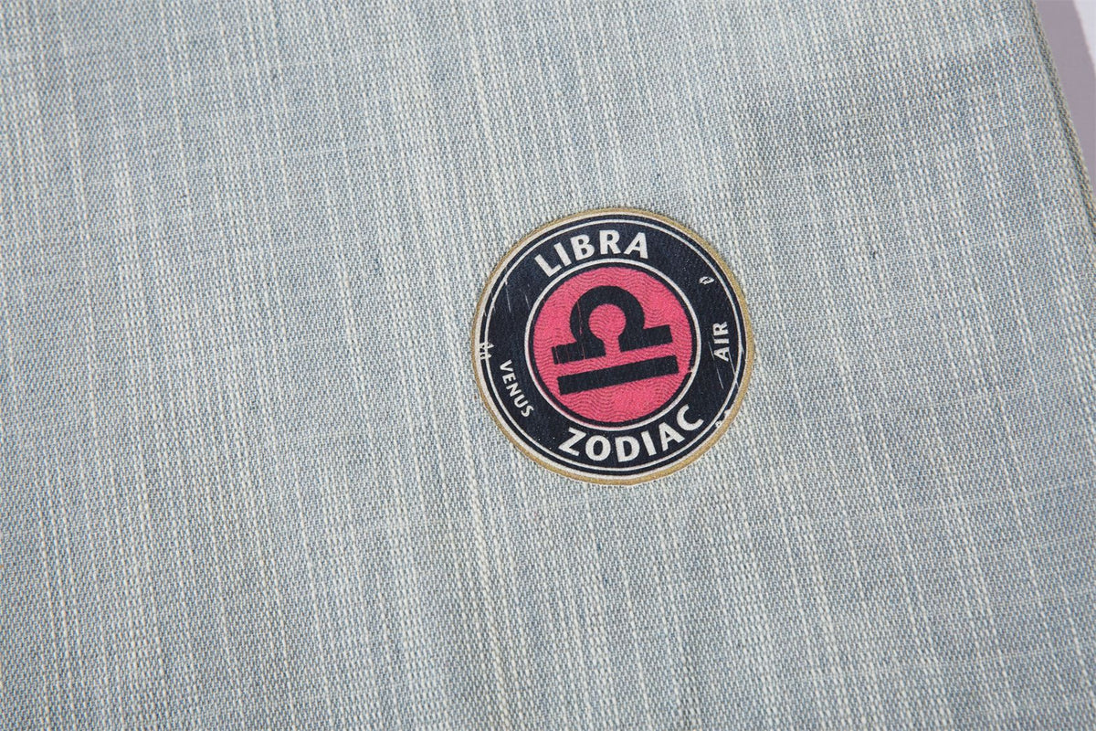 復古徽章情侶長袖