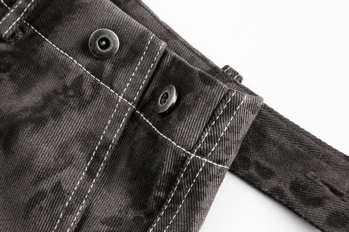 레트로 심플 캐주얼 워크 반바지