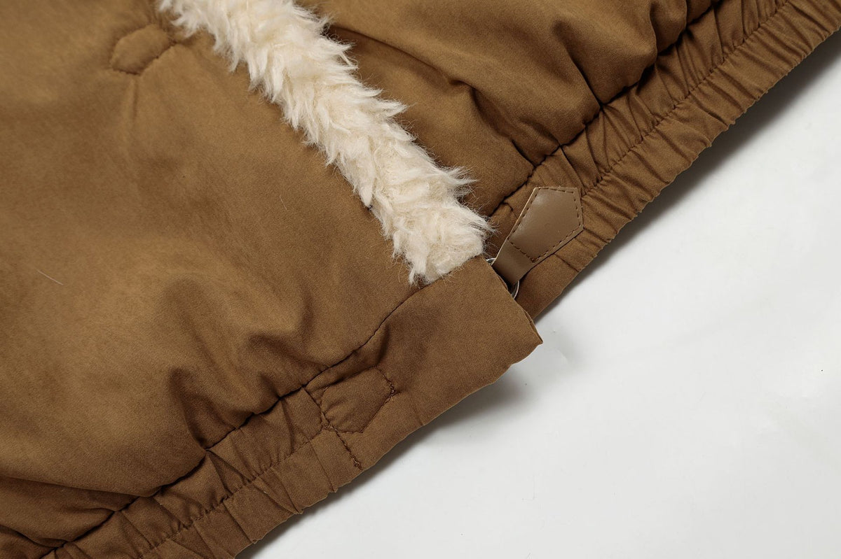 Retro lapel cotton jacket (women)