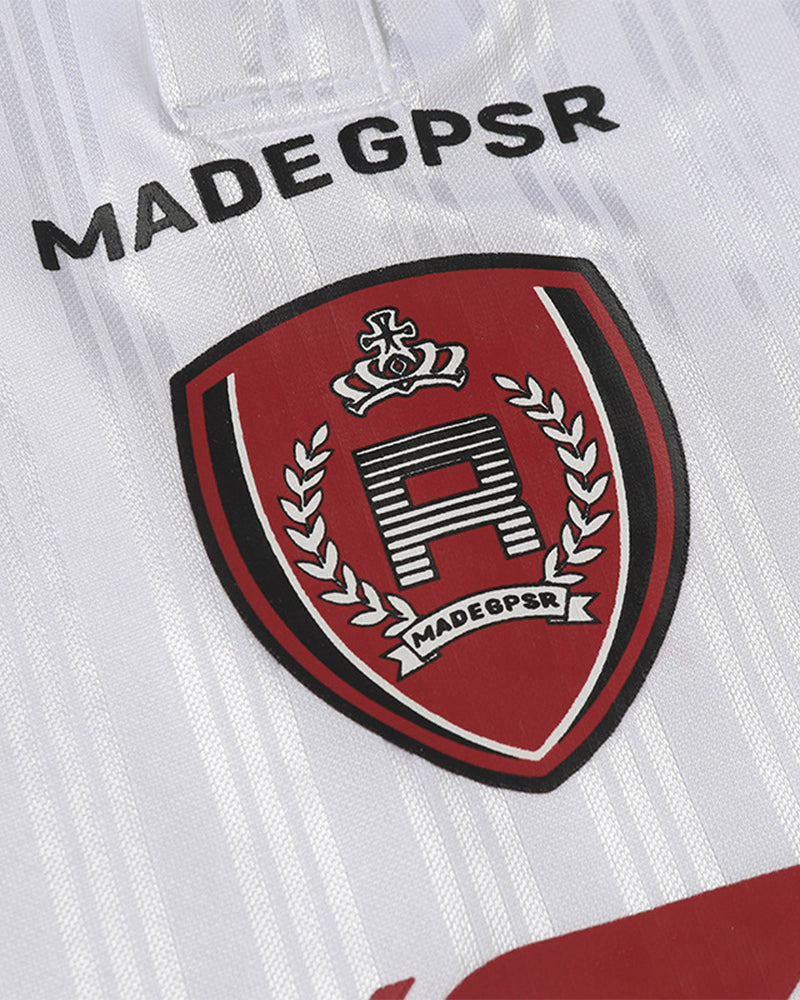 레트로 콘트라스트 캐주얼 반팔