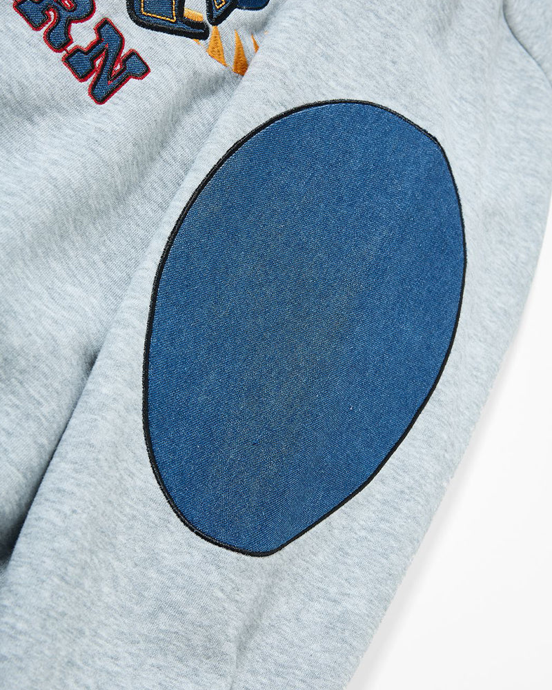 Patchwork Letter Hoodie