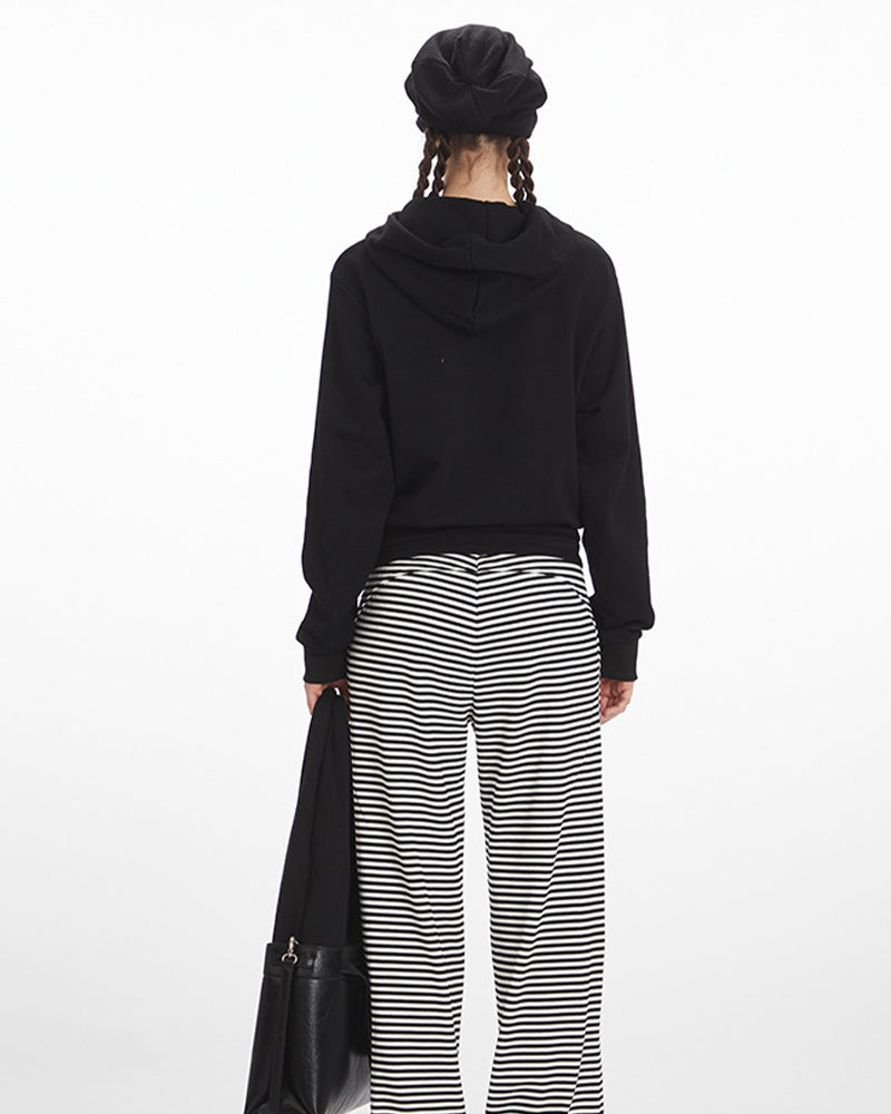 燙鉆連帽衛衣外套