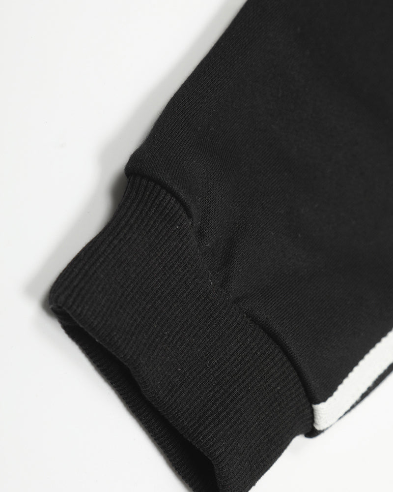 Retro contrast long sleeves