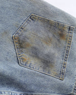 做舊破洞牛仔褲