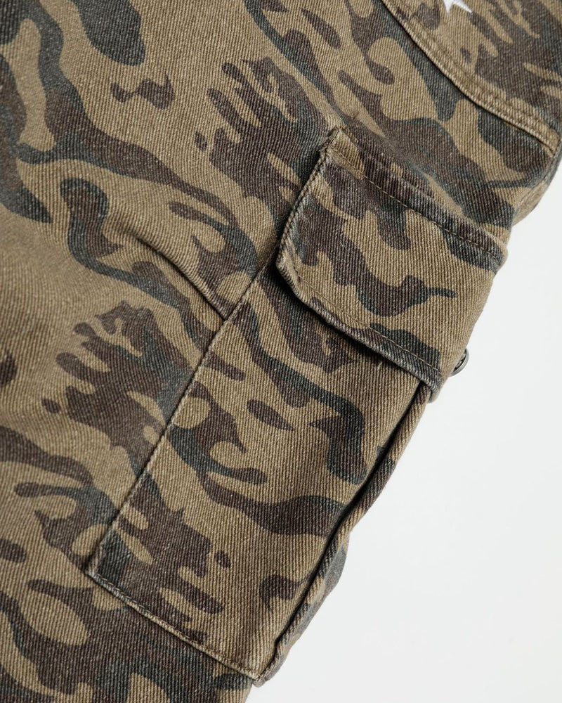 Retro simple casual shorts