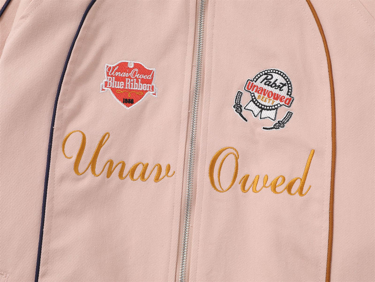 Vintage patchwork embroidered jacket