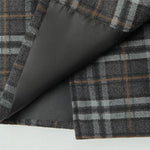 레트로 플레드 로우웨이스트 스커트