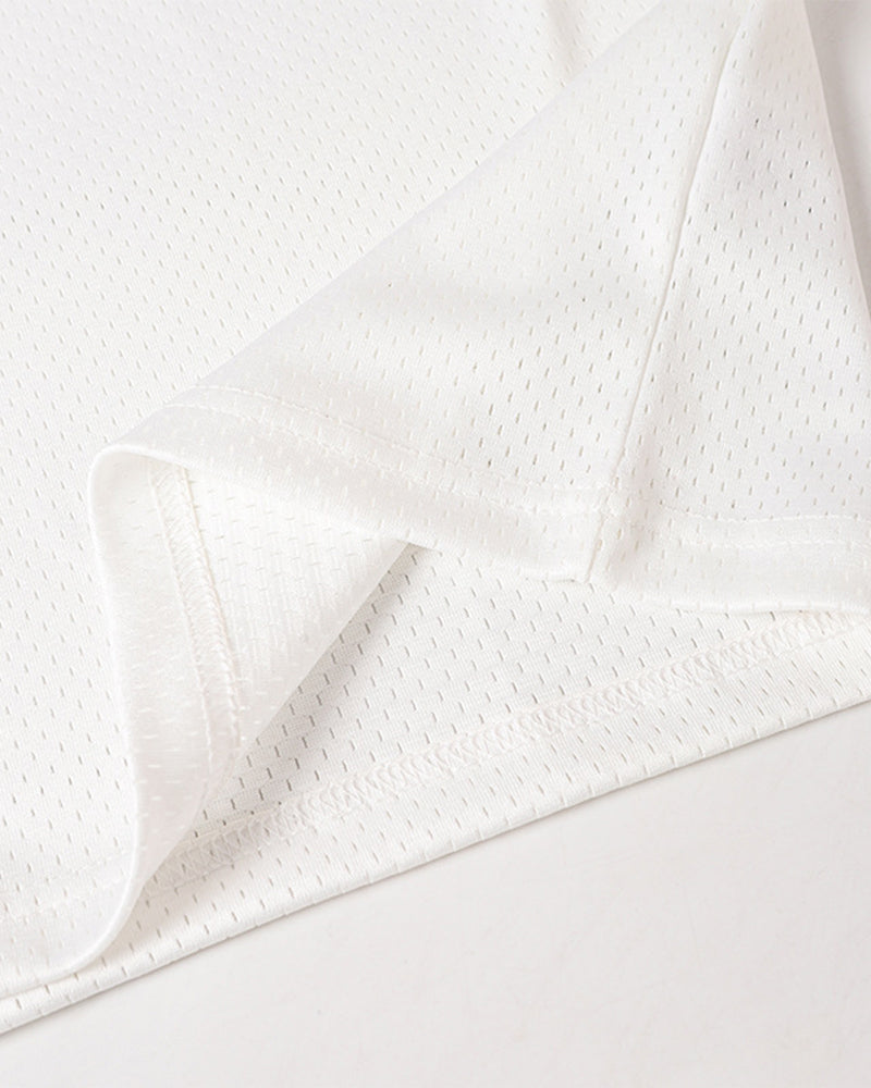 運動風拼接短袖