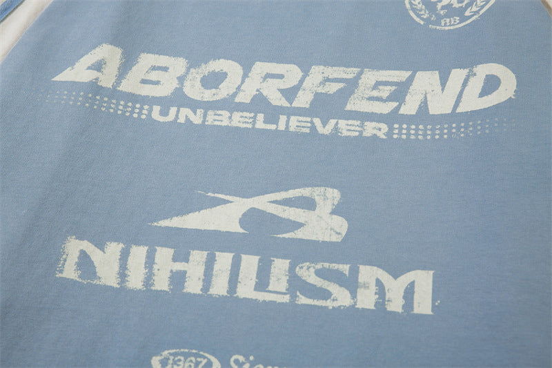 Versatile patchwork casual top