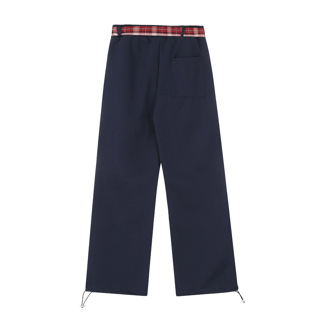 Vintage long belted casual trousers