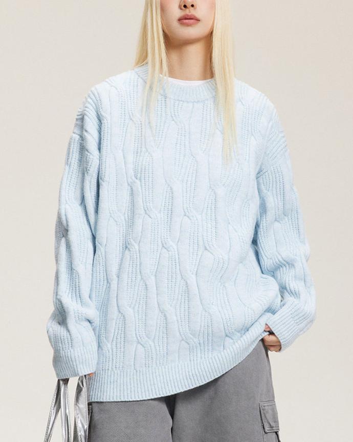 Vintage pullover knit sweater