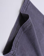 대조적인 컬러 스티칭 짧은 소매