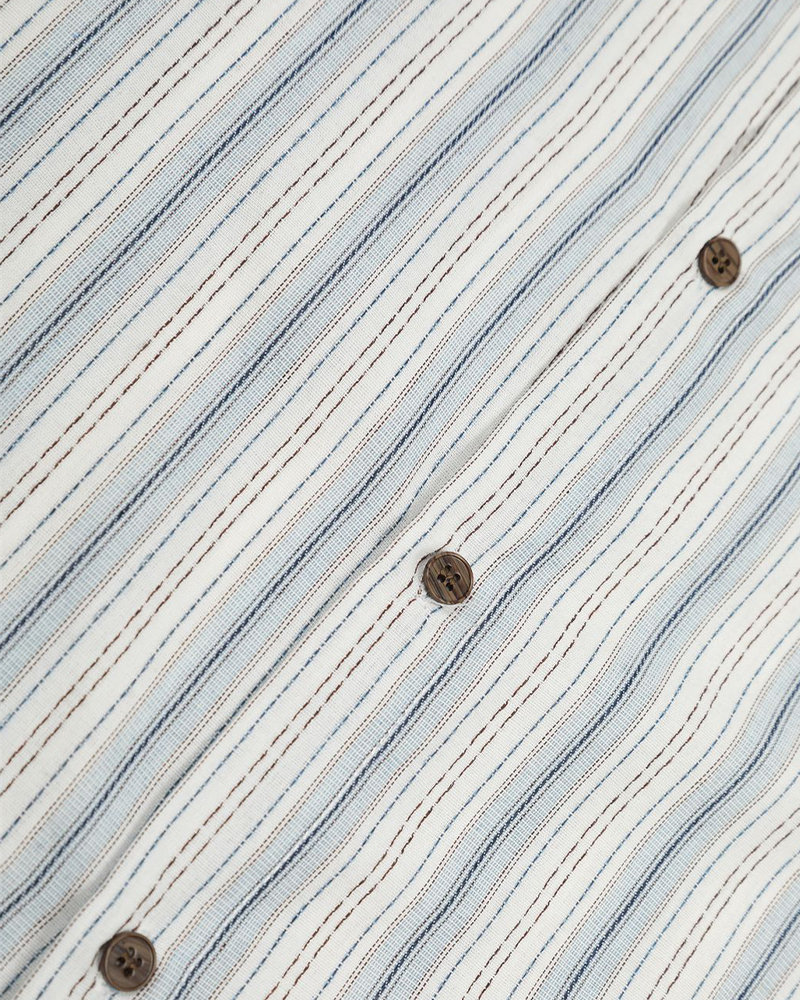 vintage striped short sleeve shirt