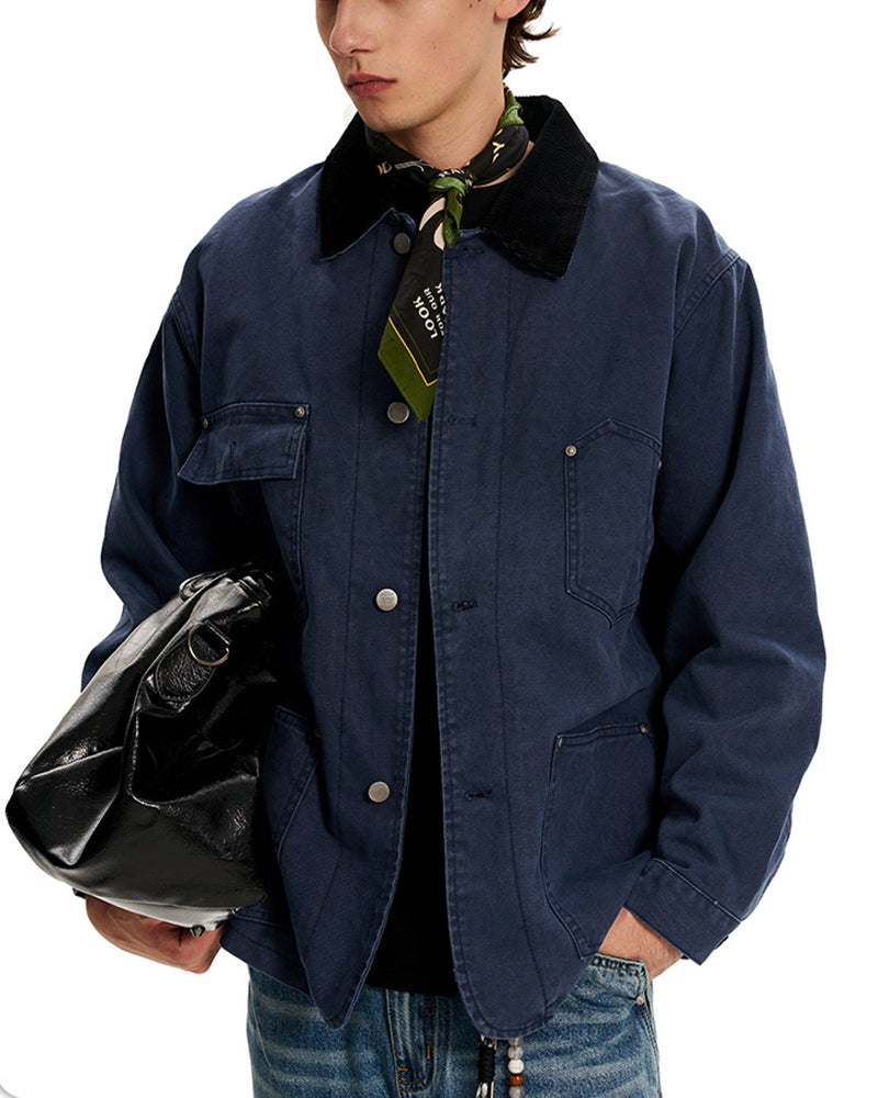 Retro workwear jacket