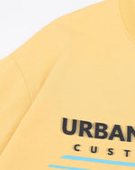 Retro letter print short sleeves