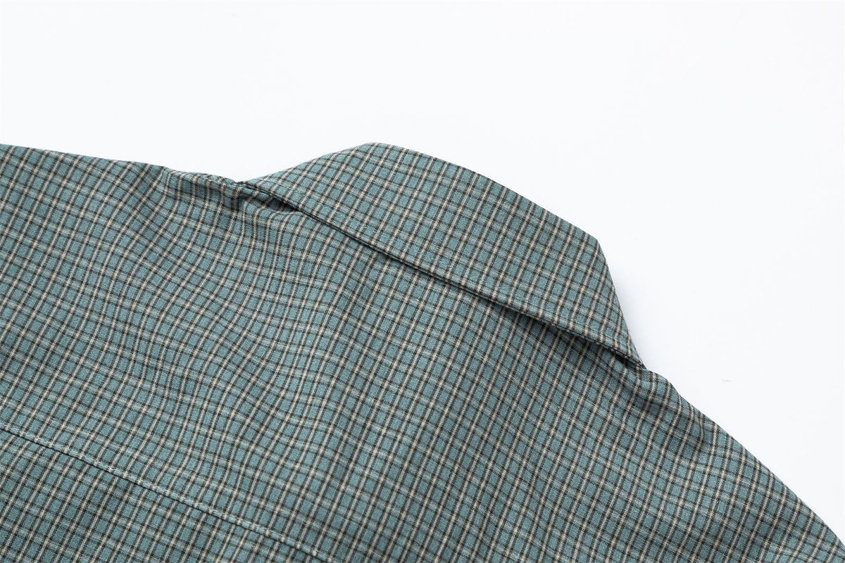 Vintage pocket short-sleeved shirt