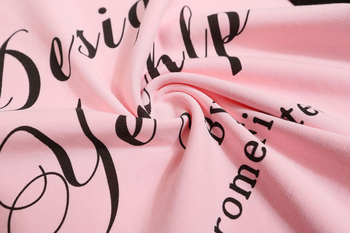 復古拼色印花長袖