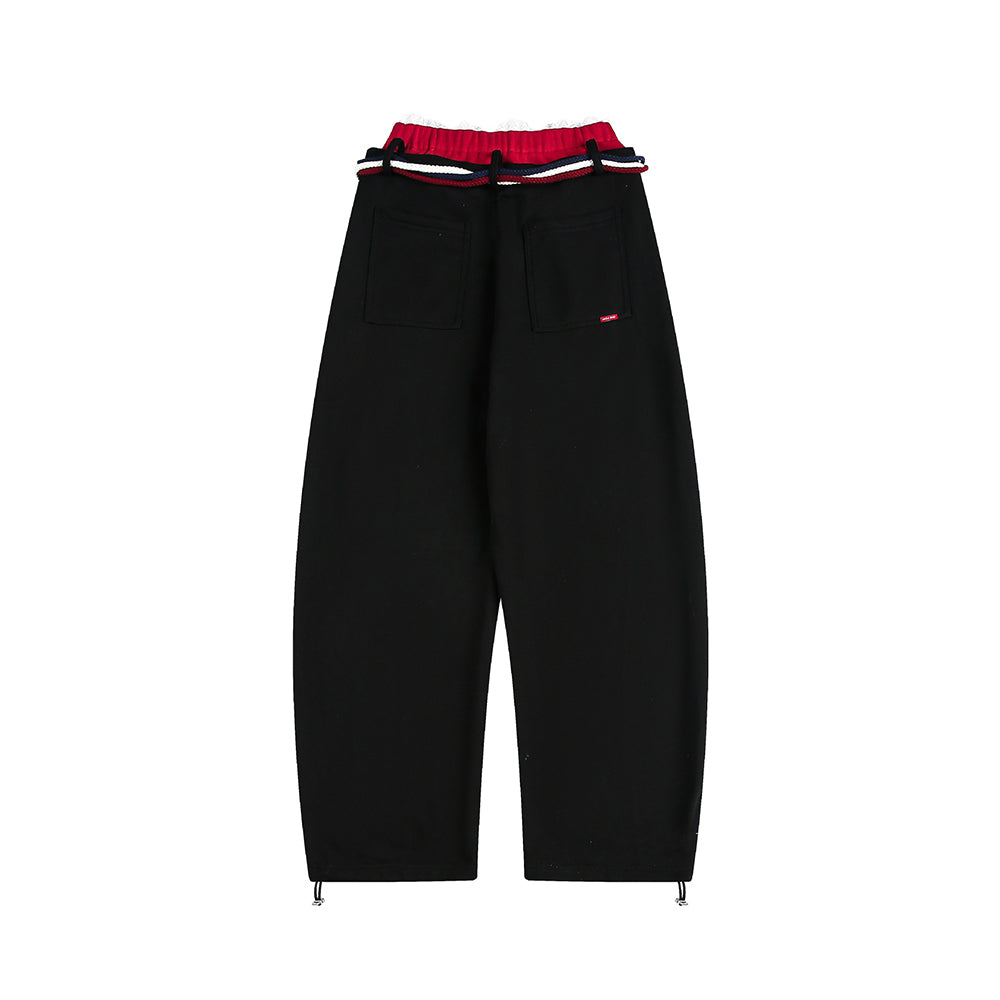 復古寬鬆休閑長褲