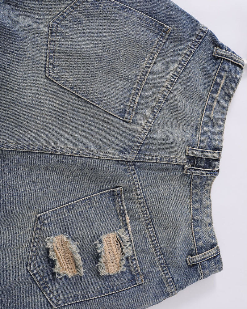 Vintage ripped jeans