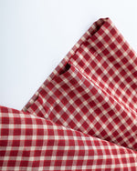 Fun plaid short-sleeved shirt