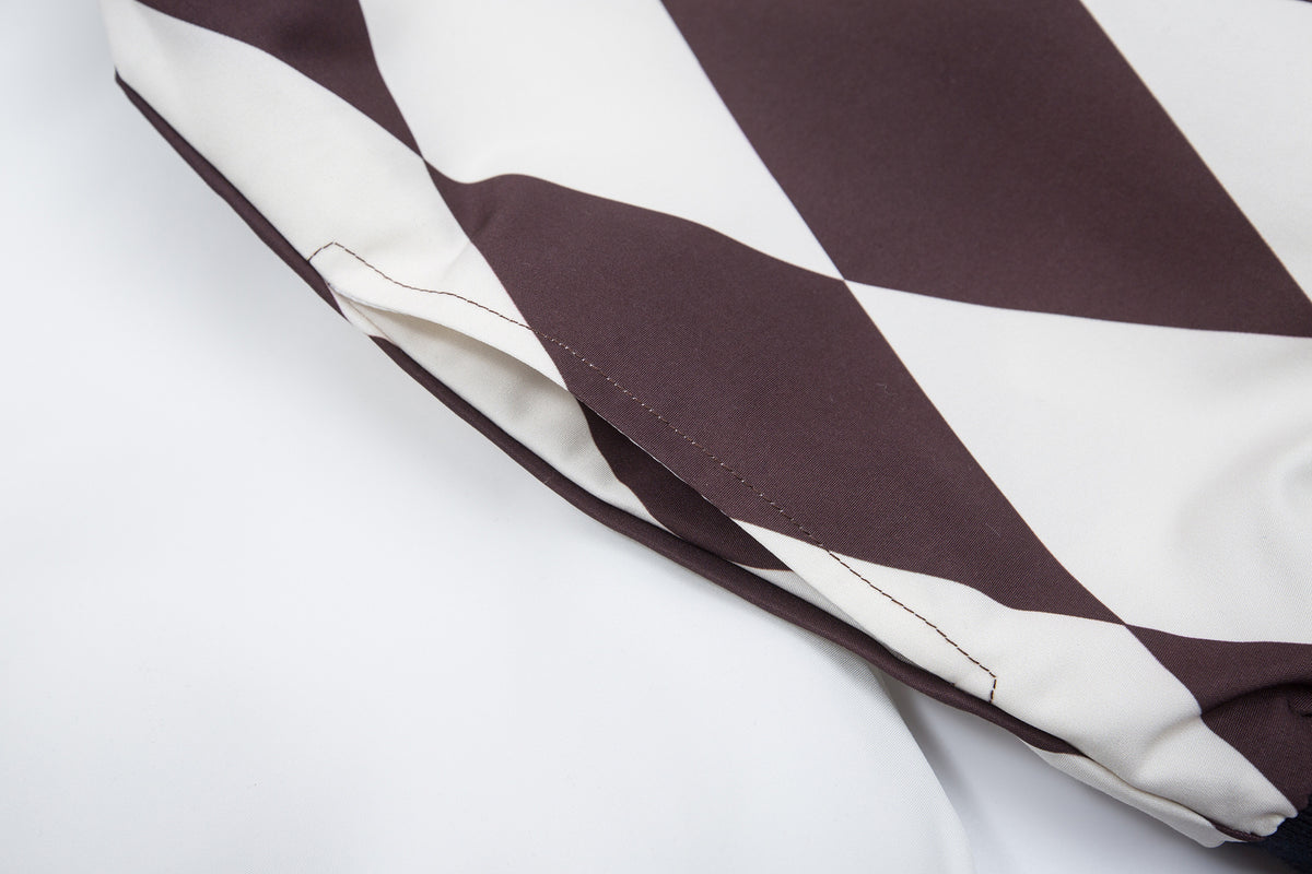 Retro rhombus versatile jacket